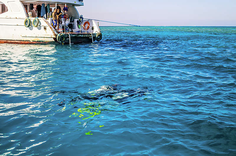 Tourist attraction in Egypt.