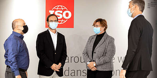 José Baltar, Sergio Mujica, Ulrika Francke and Silvio Dulinsky.